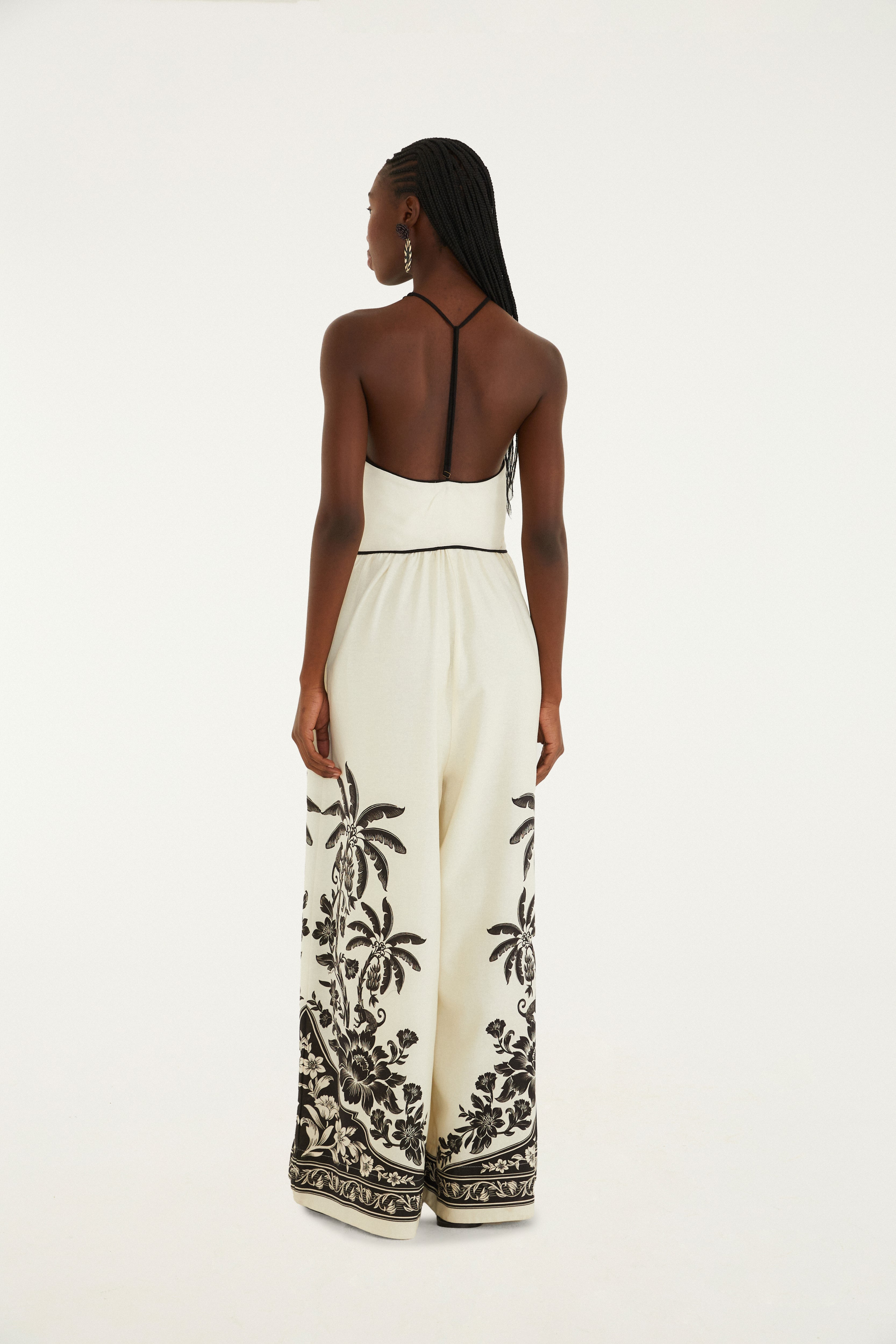 Macacão Pantalona Frente Única Estampado Guanacaste 4