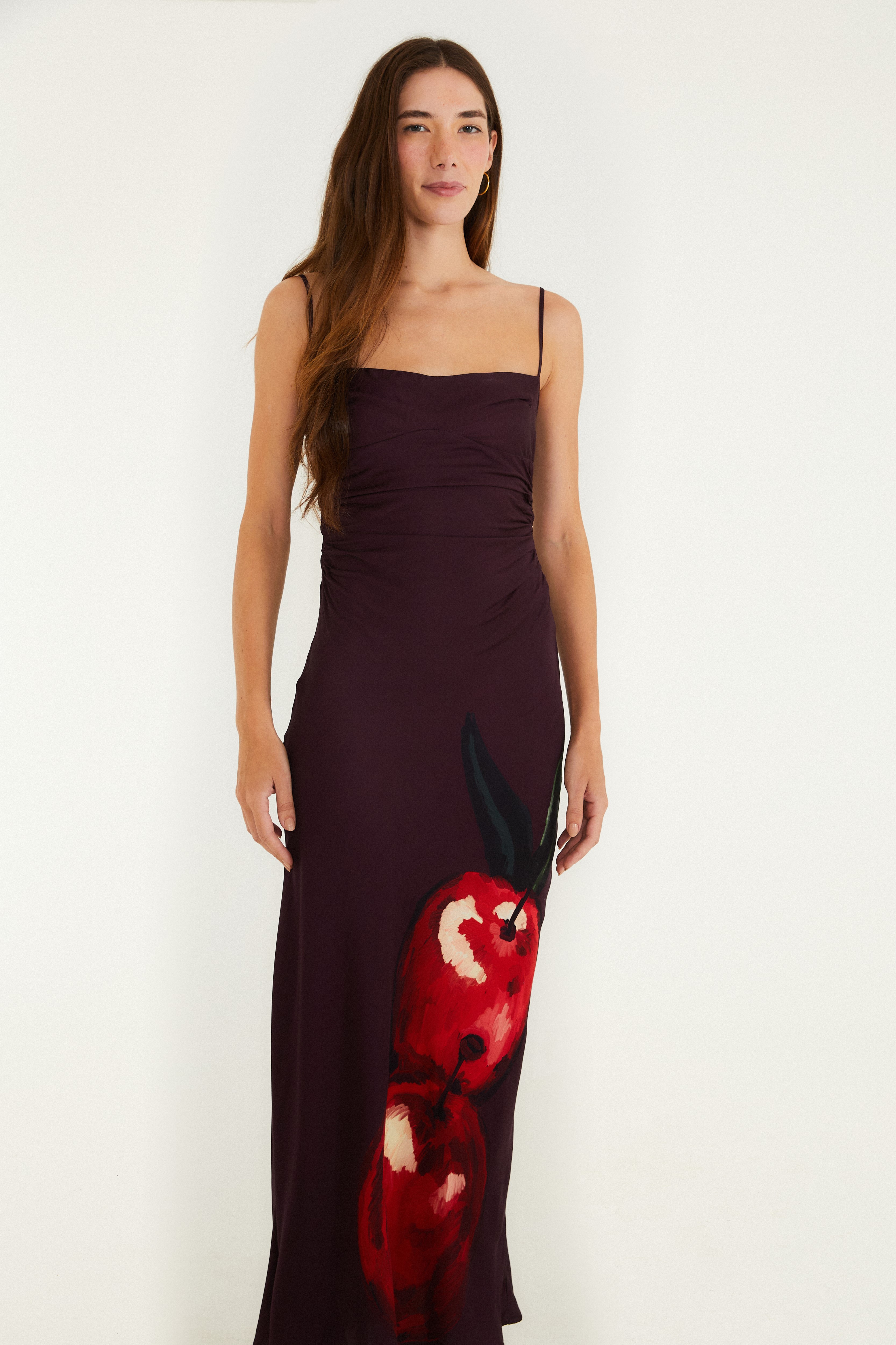 Vestido Localizado Cereja Pintada 2