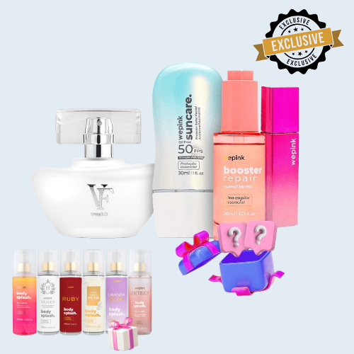 Kit Bloquinho da Vivibora VF Bloom e 5 Body Splash 1