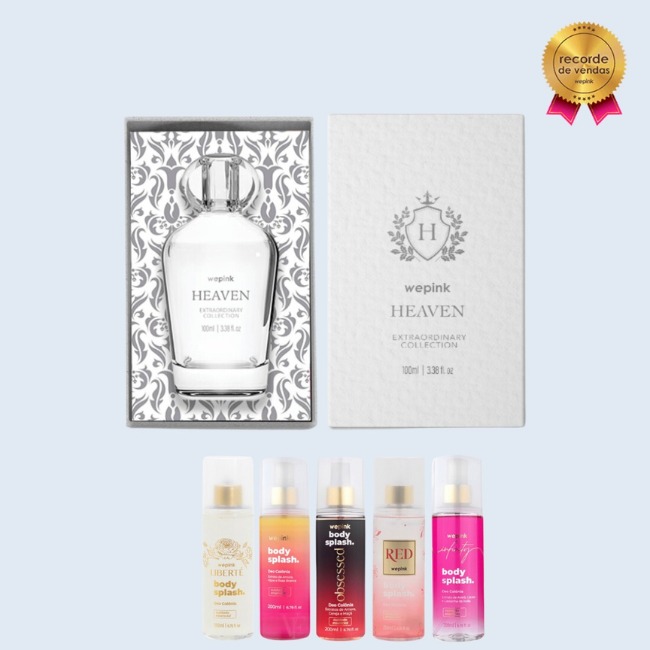 Heaven 100 ml e 5 Body Splash 1