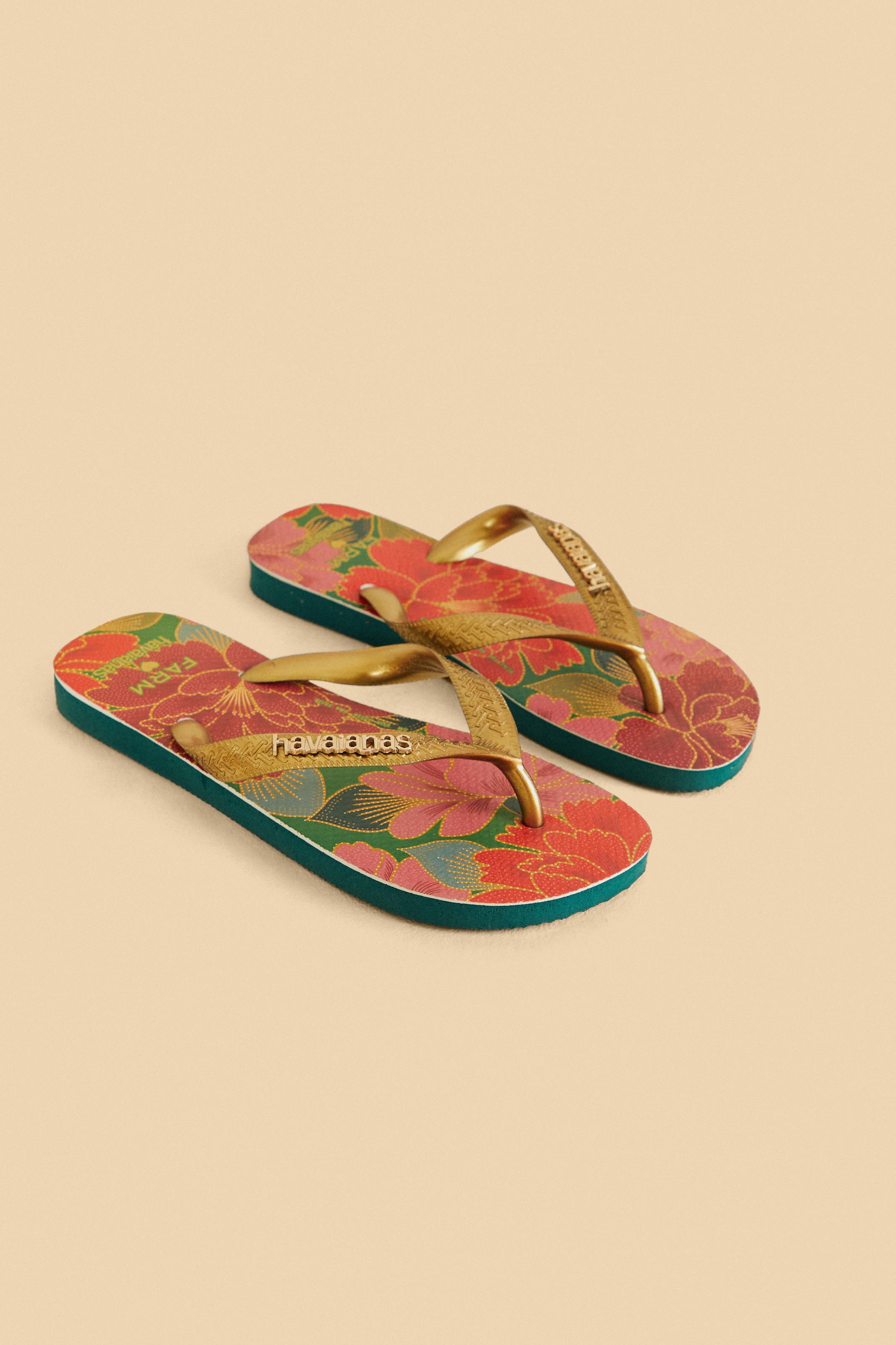 Havaianas Estampadas Chita Solar 1