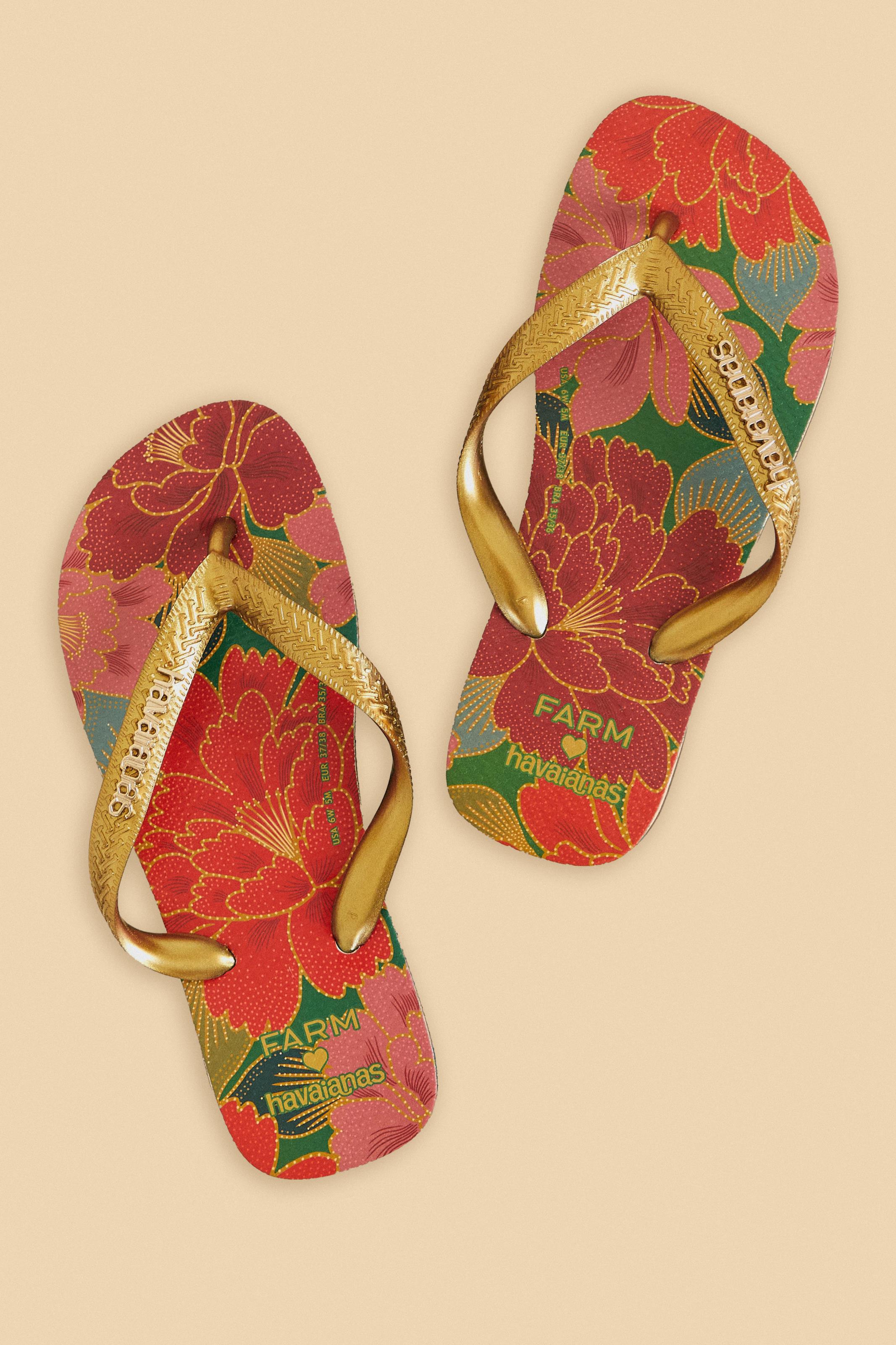Havaianas Estampadas Chita Solar 2