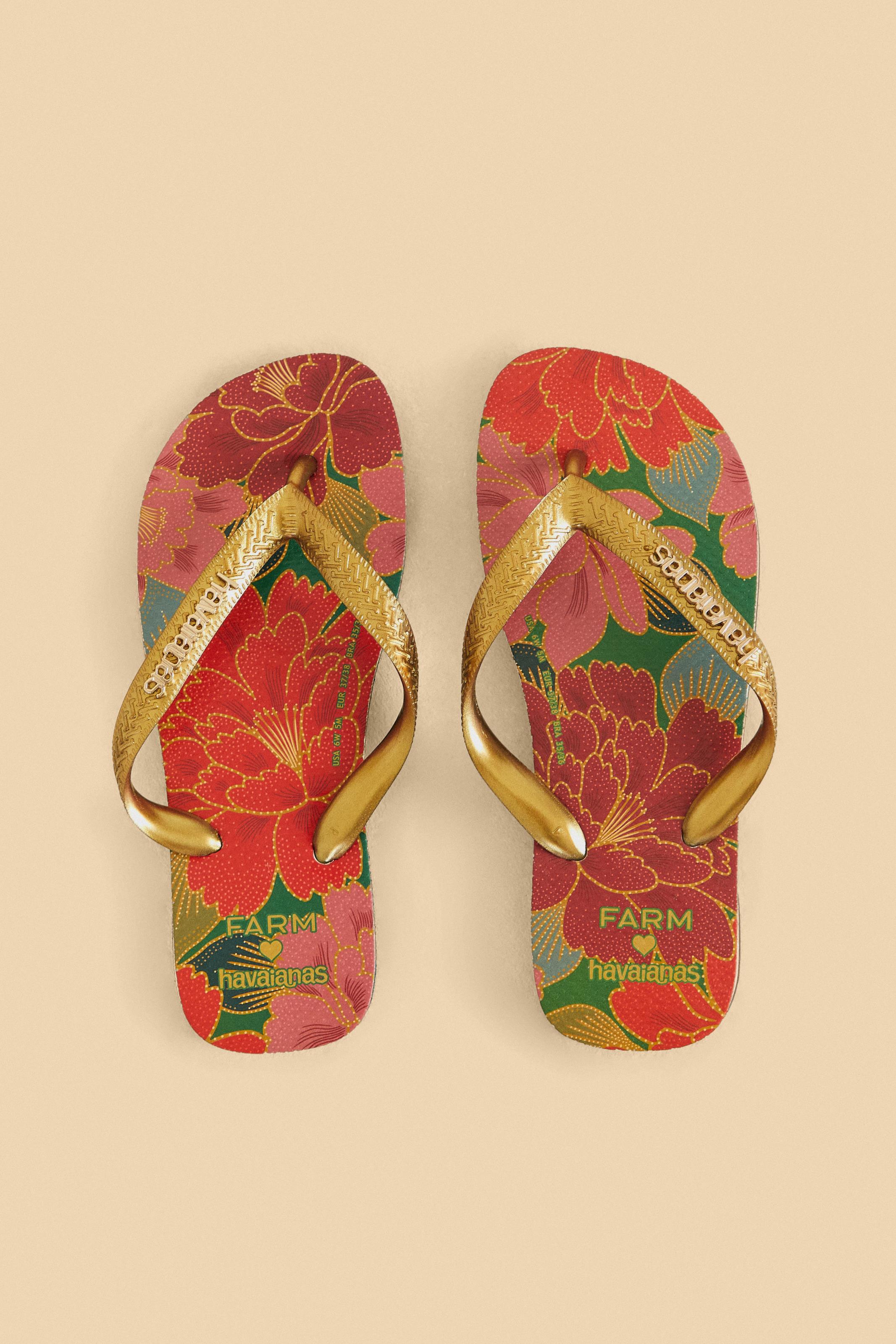 Havaianas Estampadas Chita Solar 3