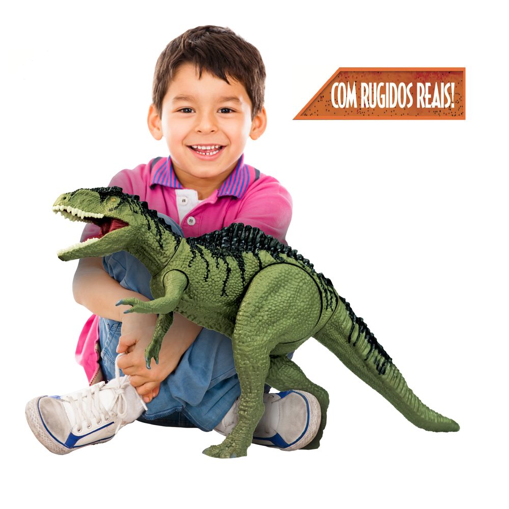 Boneco Jurassic World Gigante Giganotossauro Com Som - Mimo 1