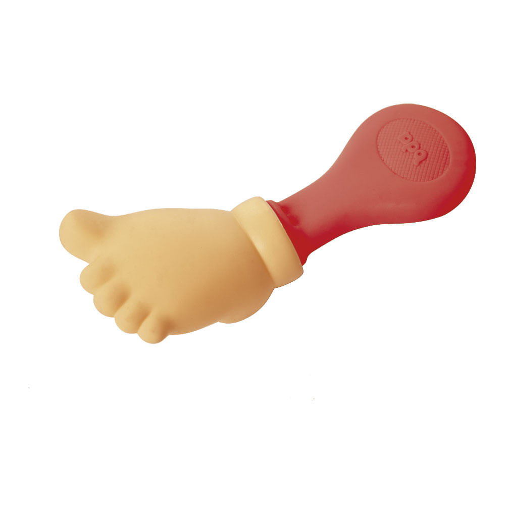 Mordedor e Chocalho Pezinho Vermelho - Toyster 1