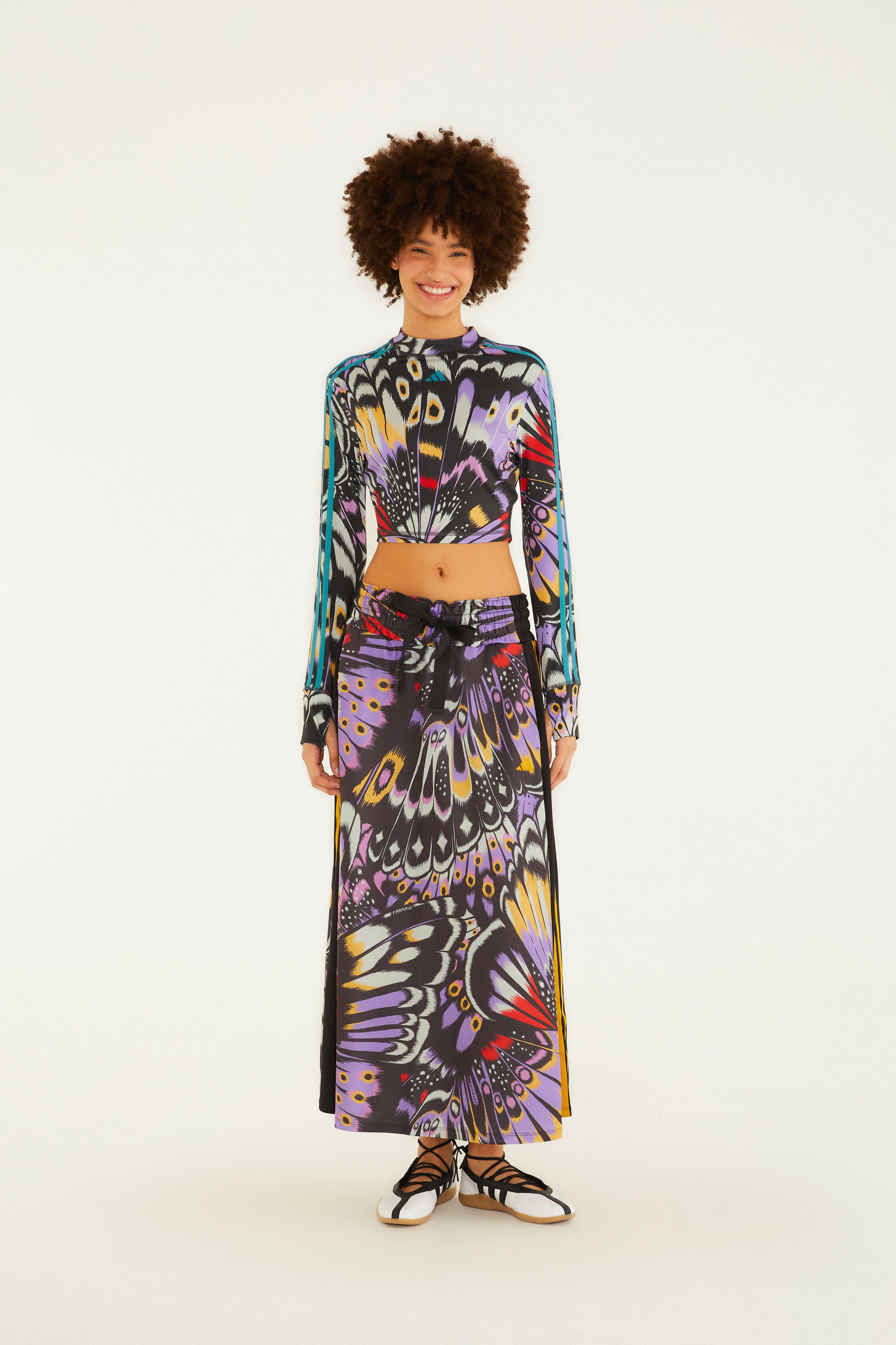 Cropped + Saia Adidas Colorfly Lilac 3