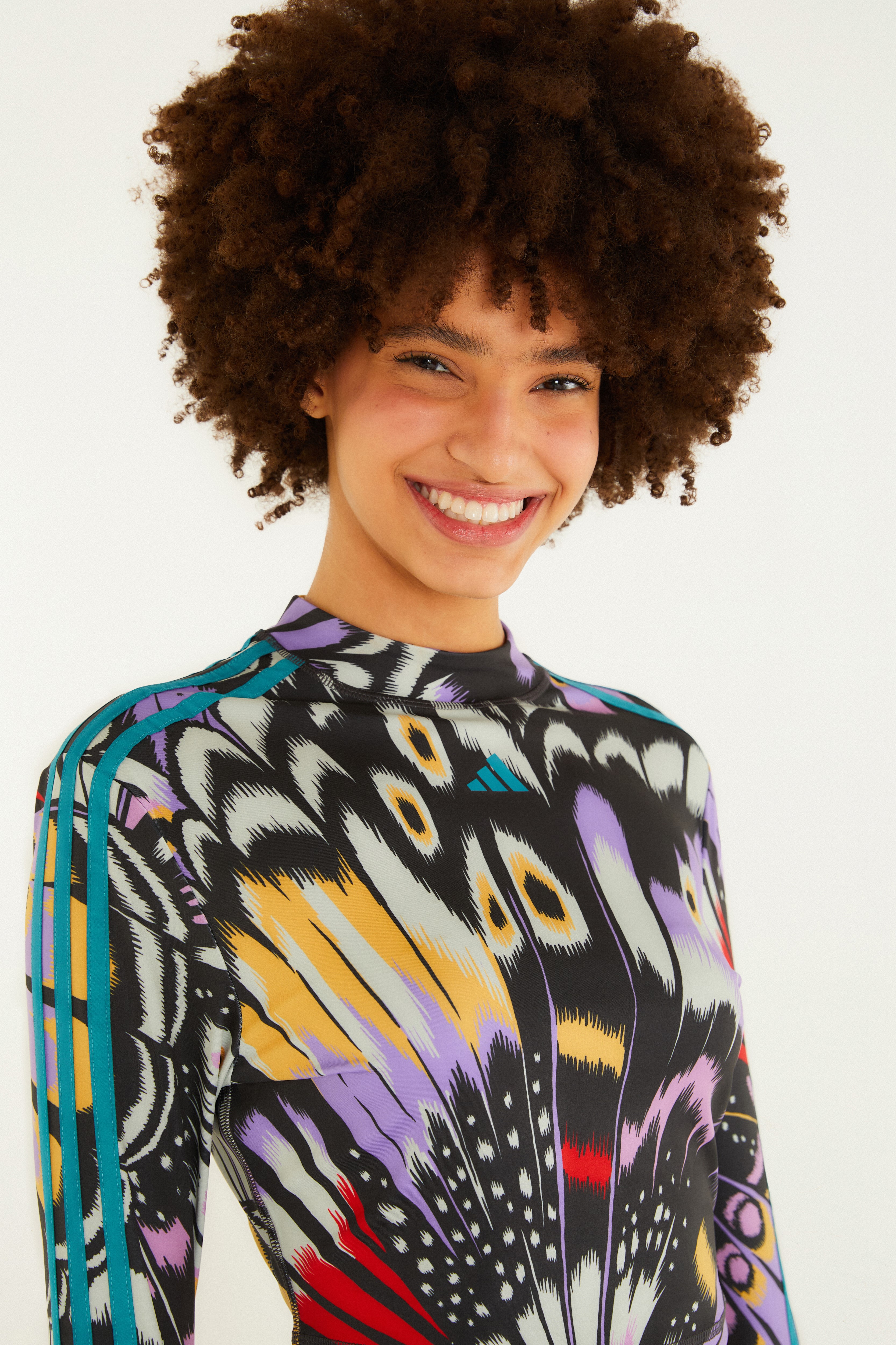 Cropped + Saia Adidas Colorfly Lilac 2