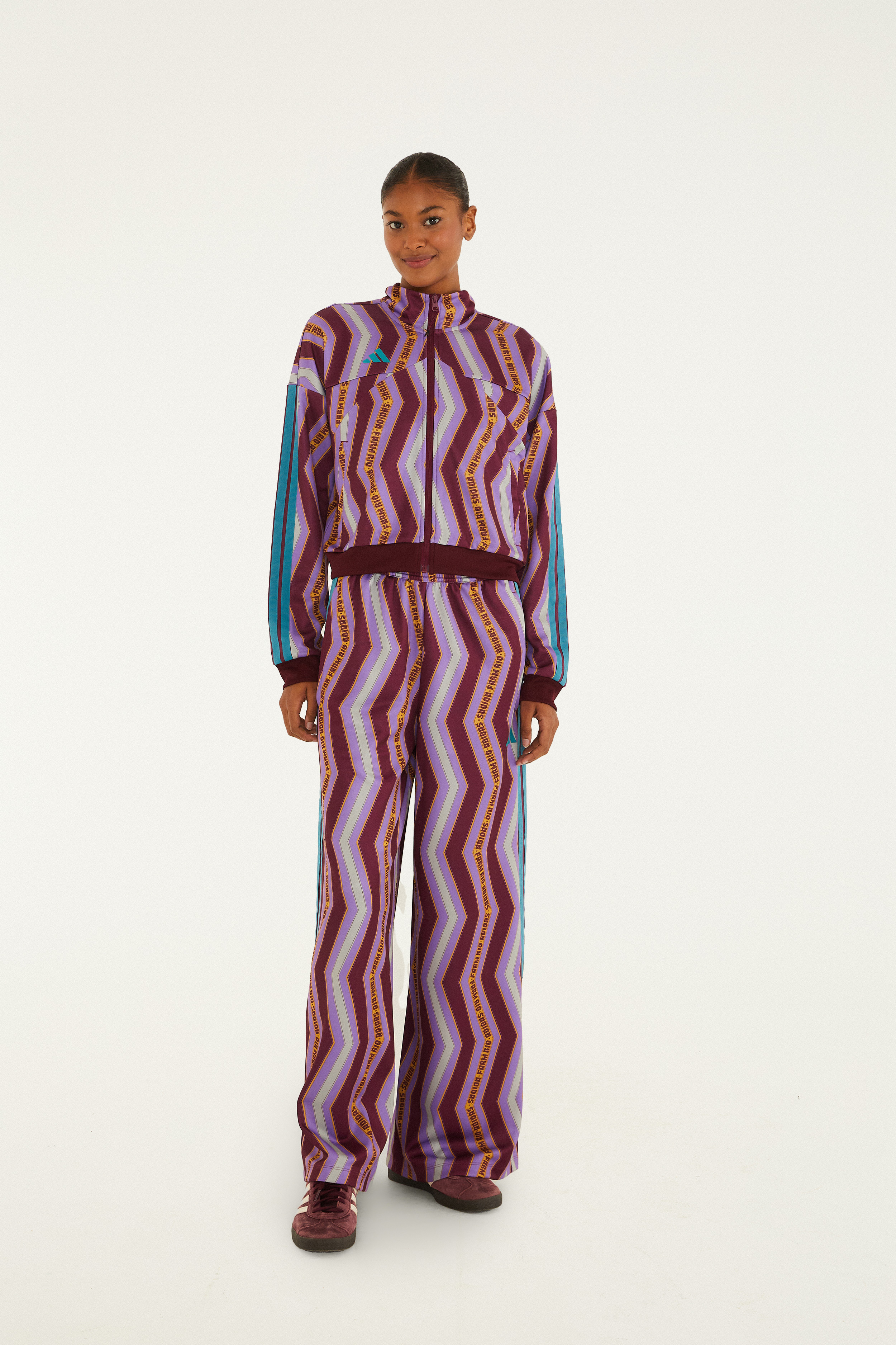 Conjunto Adidas Zig Zag Stripes Lilac 2