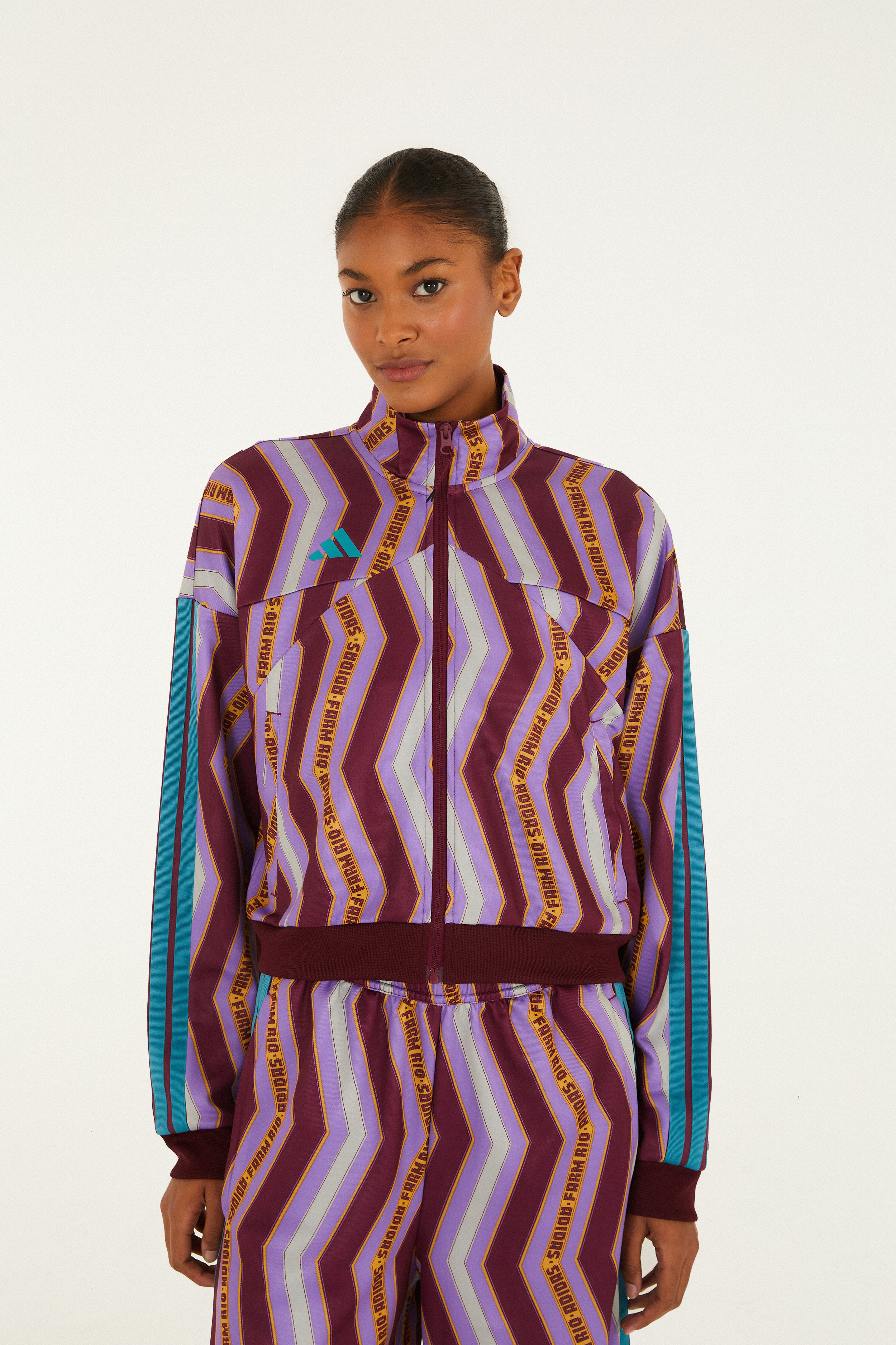 Conjunto Adidas Zig Zag Stripes Lilac 1