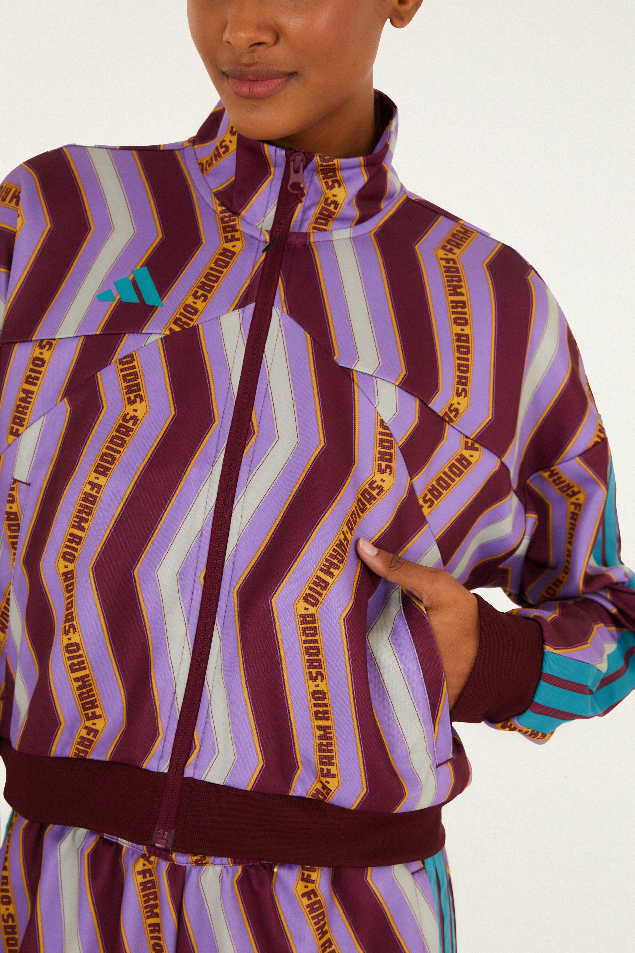 Conjunto Adidas Zig Zag Stripes Lilac 3