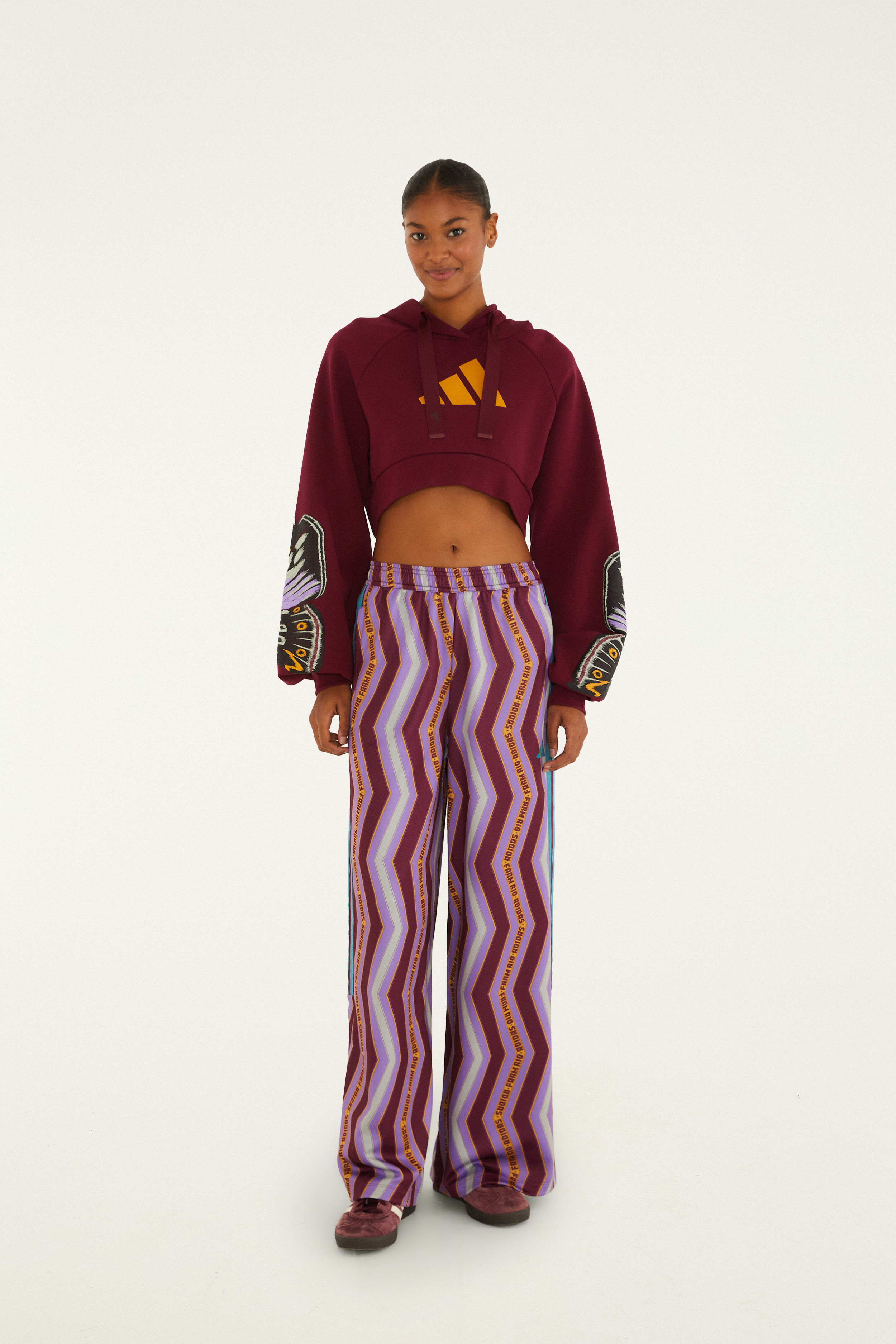 Moletom Adidas Butterfly Purple 1