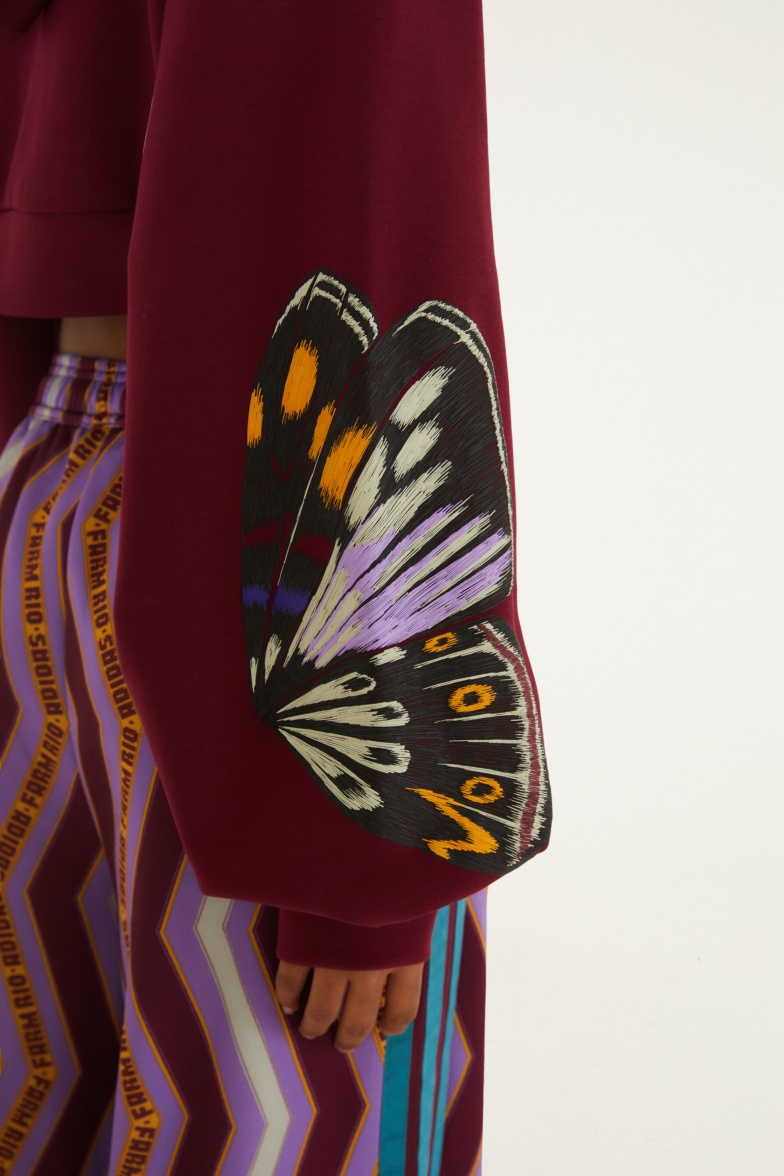 Moletom Adidas Butterfly Purple 3