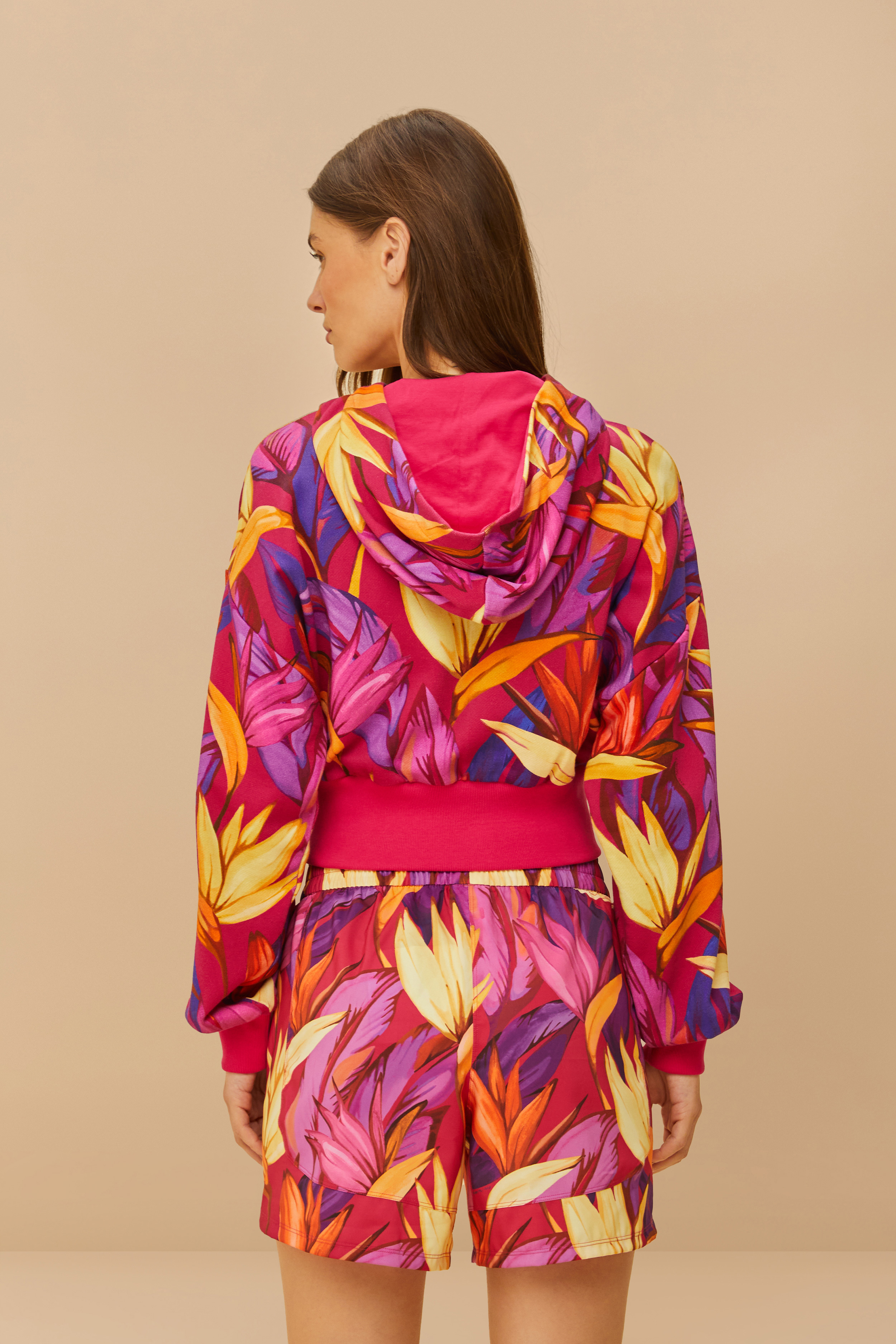 Conjunto Adidas Bird Of Paradise Roxo 3