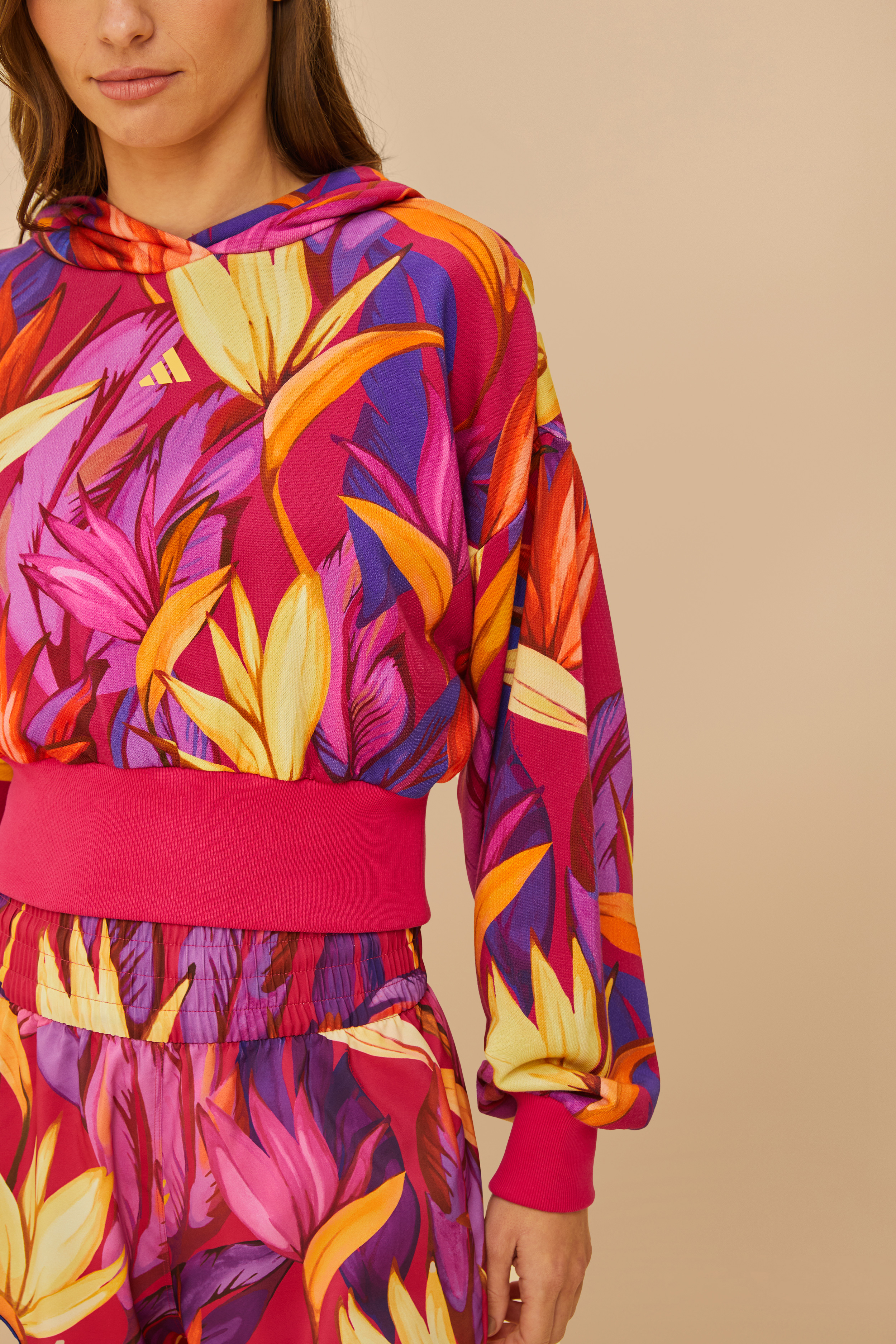 Conjunto Adidas Bird Of Paradise Roxo 2