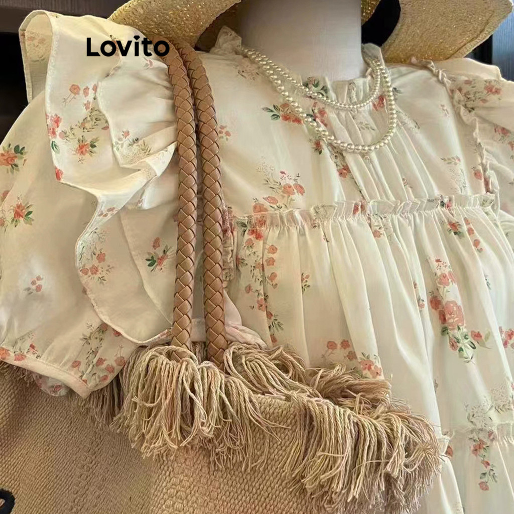 Lovito Blusa Casual Ditsy Floral 2